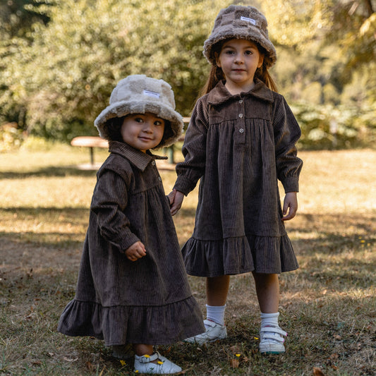 Aura Spice Kids Corduroy Dress